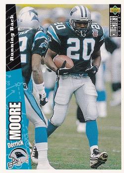 Derrick Moore Carolina Panthers 1996 Upper Deck Collector's Choice NFL #231